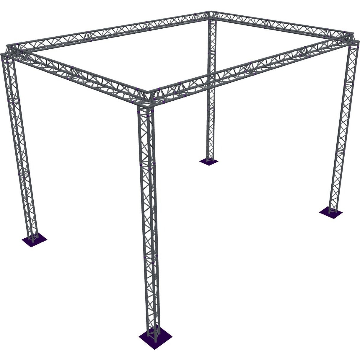 Altura FA33-CAR-7.5x5.5x5.5-AU-S square triangular truss, 7. | Bax Music
