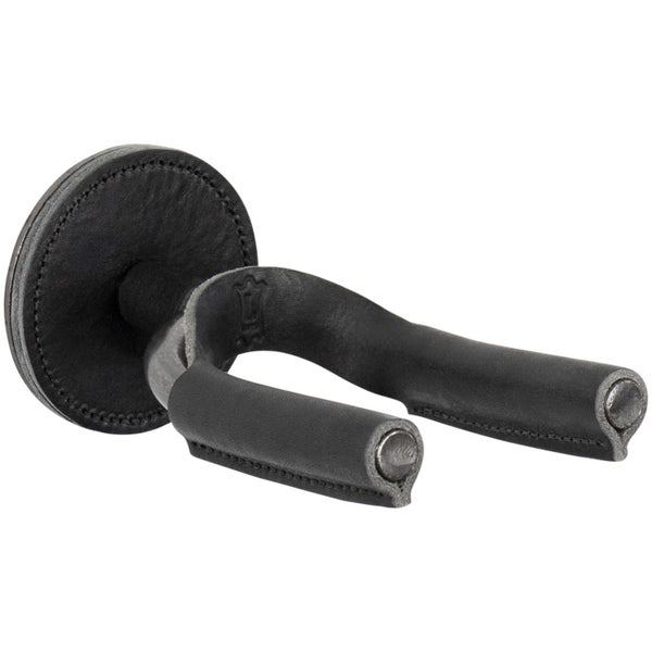 Levys Leathers LVY-FGHNGR-SMBK Smoke Forged Guitar Hanger with Black