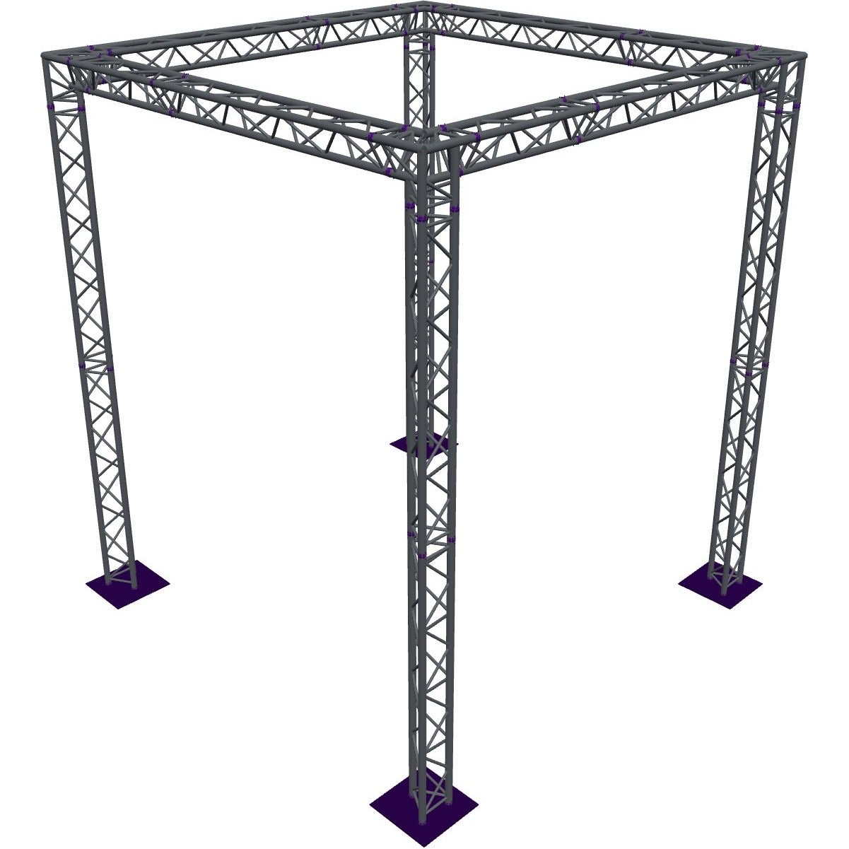 Altura FA33-CAR-4x4x4.5-AD-S square triangular truss, 4 x 4 | Bax Music