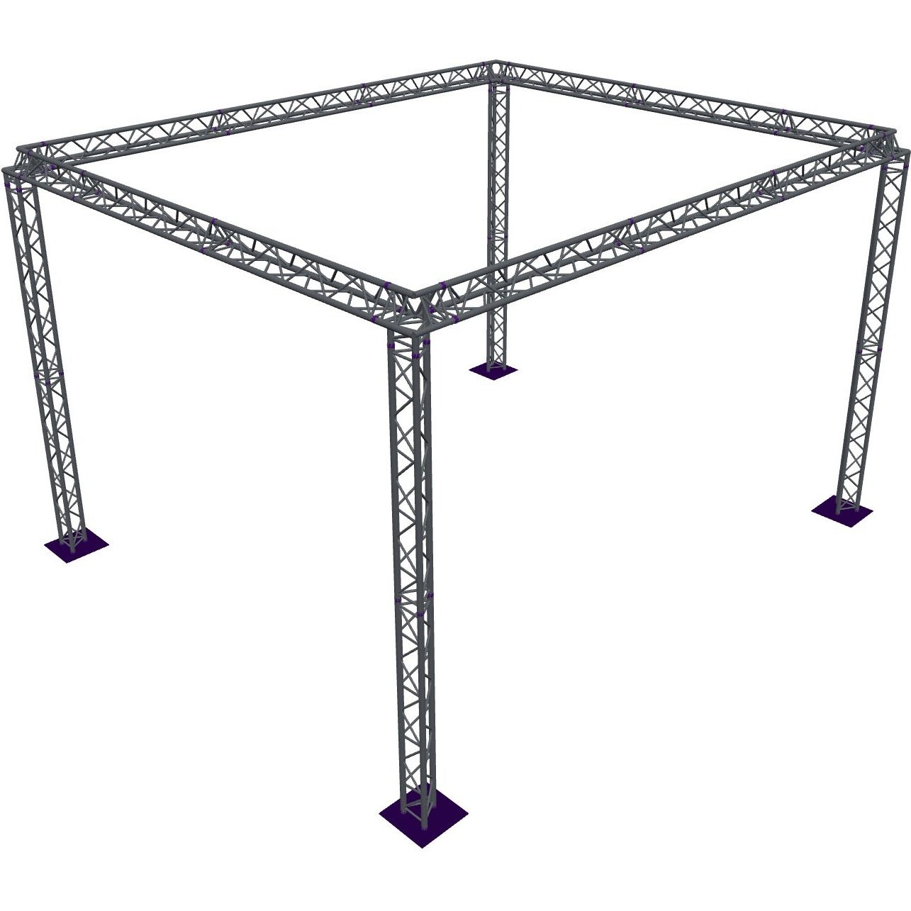 Altura FA33-CAR-7x6x4.5-AU-S square triangular truss, 7 x 6 | Bax Music