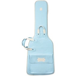 Levys Leathers LM18CMA-SBL Chroma Series Leather Guitar Bag Blue leren gigbag voor elektrische gitaar