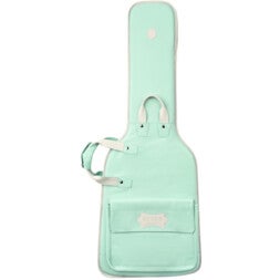 Levys Leathers LM18CMA-SGN Chroma Series Leather Guitar Bag Green leren gigbag voor elektrische gitaar