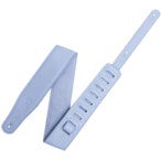 Levys Leathers M26GFP-PRW The Pastel Leather Suede Back Periwinkle leren gitaarband met suède achterkant