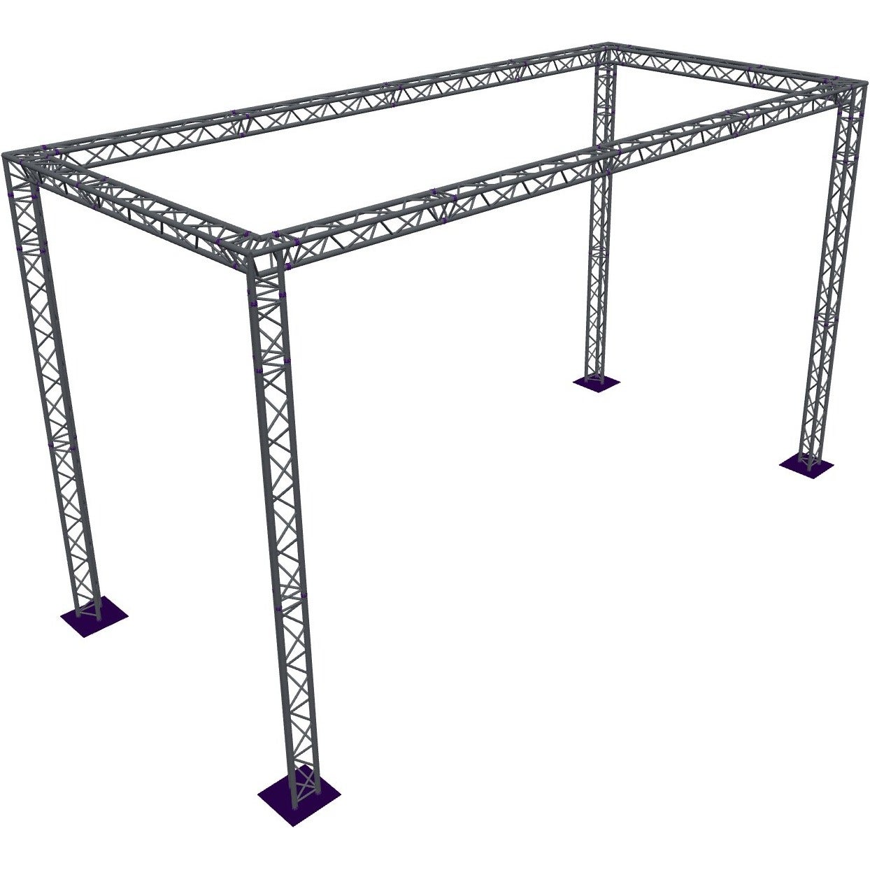 Altura FA33-CAR-8.5x4x5-AD-S Square triangular truss, 8.5 x | Bax Music