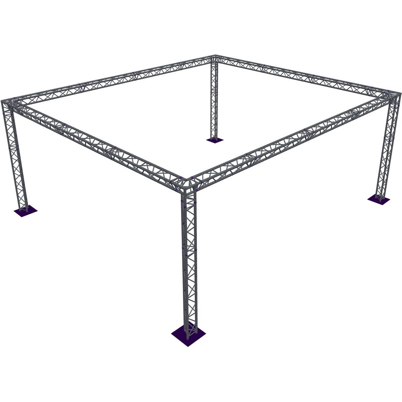 Altura FA33-CAR-8.5x7.5x3.5-AD-S square triangular truss, 8. | Bax Music