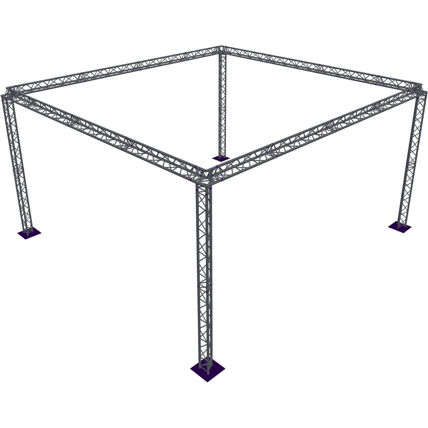 Altura FA33-CAR-8.5x8x4.5-AU-S square triangular truss, 8.5 | Bax Music