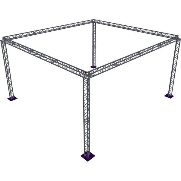 Altura FA33-CAR-8.5x8x4.5-AU-S square triangular truss, 8.5 | Bax Music