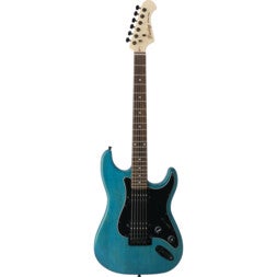 (Stock B) Outlaw Series Sheriff Basic HH Blue guitare électrique