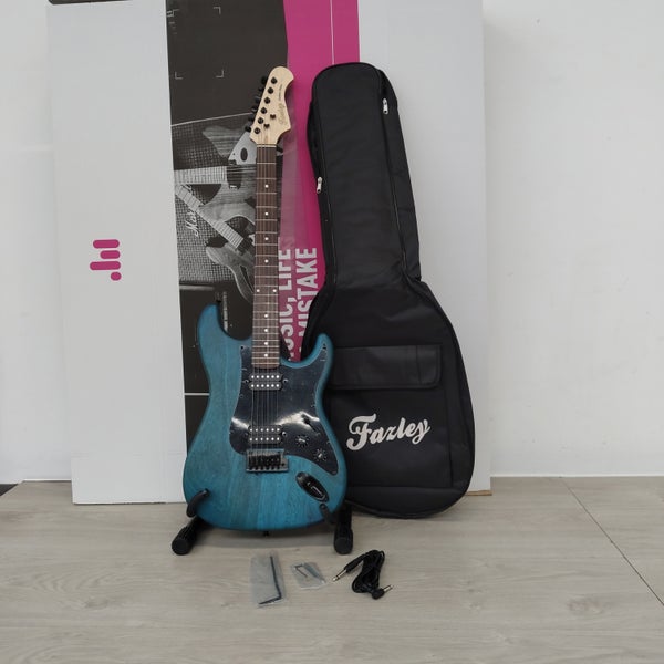 (Stock B) Outlaw Series Sheriff Basic HH Blue guitare électrique