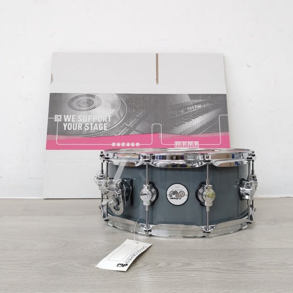 (Stock B) DDLG0614SSSG Design Series Maple Steel Gray caisse claire 14 x 6 pouces