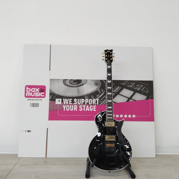 (Stock B) Deluxe EC-1000T CTM Evertune Black guitare électrique
