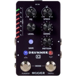 (Stock B) Drummer X2 pédale boîte à rythmes stéréo