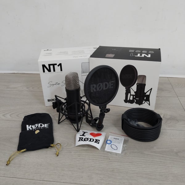 (B-Stock) NT1 Signature Series Black Large-Diaphragm Condenser Microphone