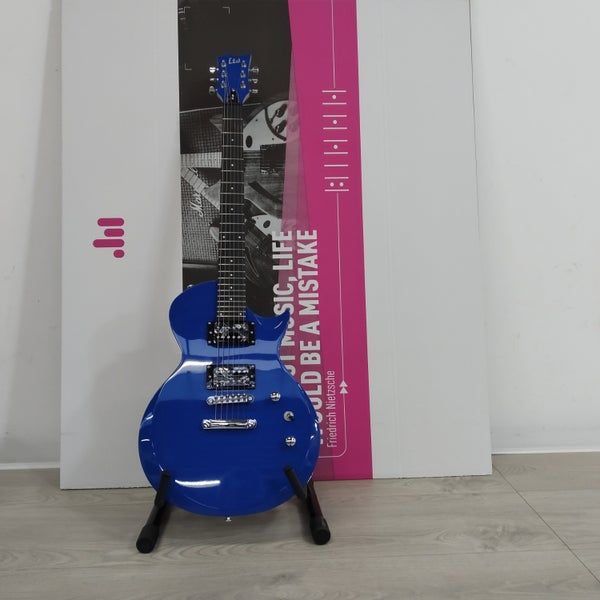 (Stock B) EC-10 Blue guitare électrique