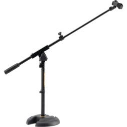 Hercules Stands MS120B kort microfoonstatief 44 cm met telescopische hengel