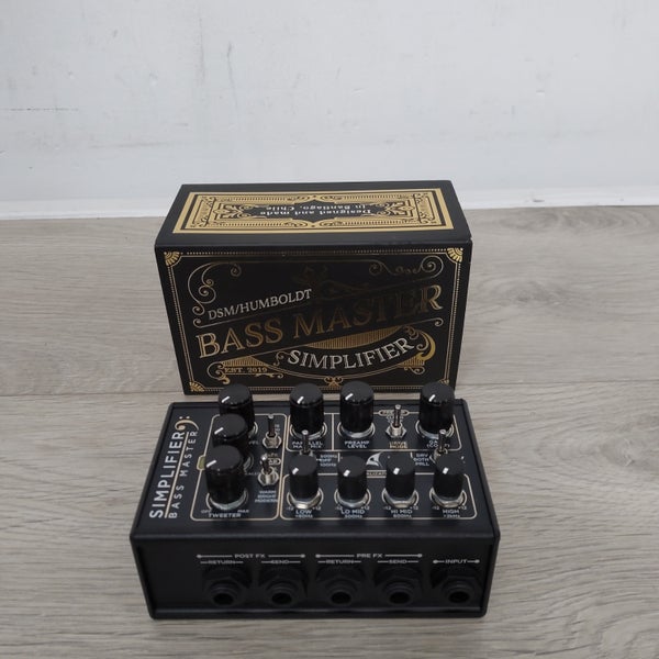 (Stock B) Simplifier Bass Master préamplificateur pour guitare basse