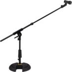 Hercules Stands MS120BPRO PRO Series kort microfoonstatief 31 - 42 cm met telescopische hengel