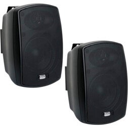 (Stock B) EVO 6T paire d'enceintes passives 100 V noir