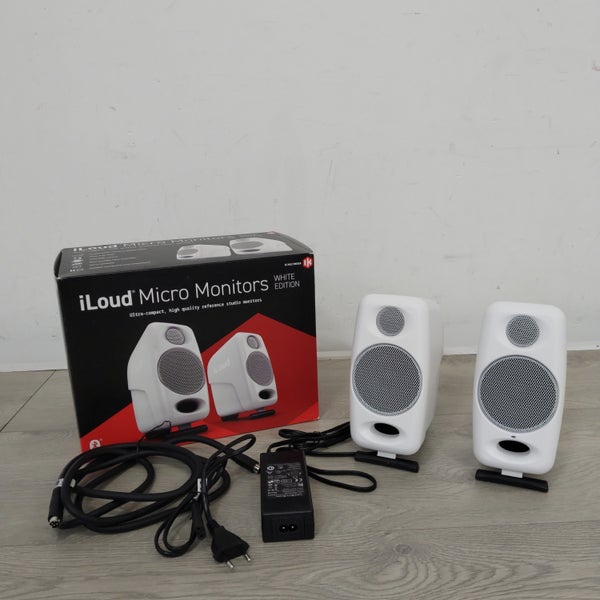 (B-Stock) iLoud Micro Monitor reference monitor, white (set of 2)