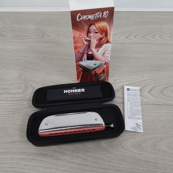 (B-Stock) Chrometta 10 C Color Edition harmonica