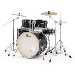 (B-Stock) Pearl Export EXX725NBR/C31 Jet Black 5d. drumstel