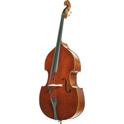 Stentor SR1439C Conservatoire 3/4 akoestische contrabas inclusief hoes en strijkstok