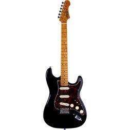 (B-Stock) JET Guitars JS-300 Black elektrische gitaar