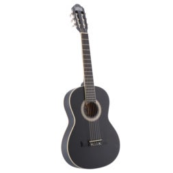 (B-Stock) LaPaz C30BK-3/4 klassieke gitaar matzwart