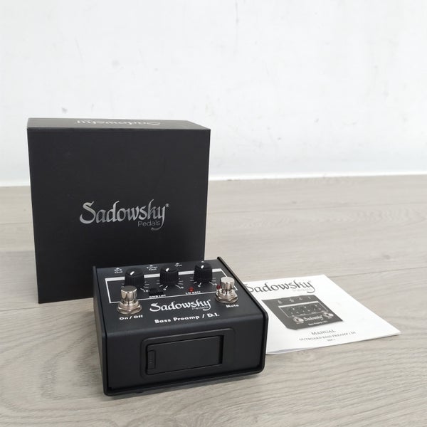 (Stock B) SBP-1 Bass Preamp / DI pédale EQ pour basse