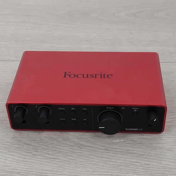 (Stock B) Scarlett 2i2 4th gen interface audio