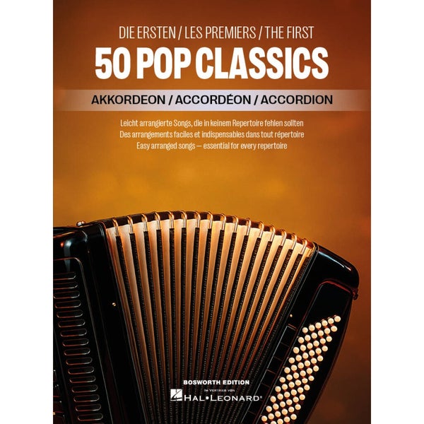 Bosworth The First 50 Pop Classics Accordion