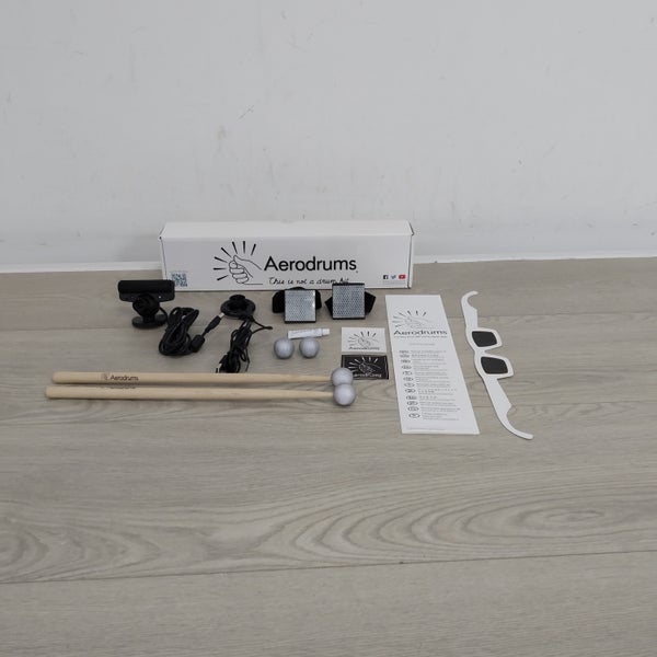 (Stock B) Air Percussion Set - kit de batterie virtuelle + caméra