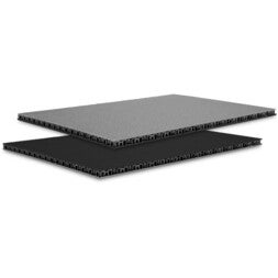 (B-Stock) 0568BG SolidLite® Panel, 6.8 x 2500 x 1250mm (Black/Grey)