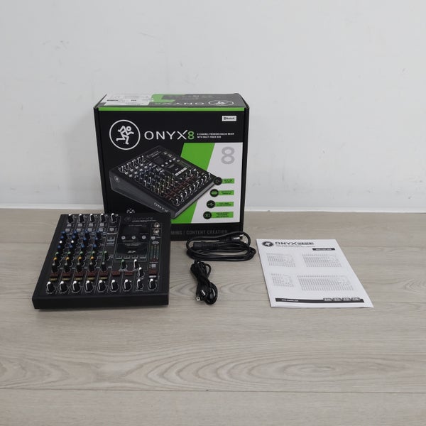 (B-Stock) Mackie Onyx8 8-kanaals analoog mengpaneel