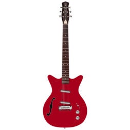 (B-Stock) DC59R Fifty Niner Red Top Semi-Hollow Electric Guitar