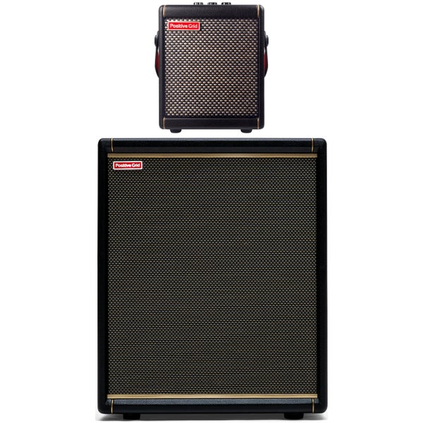 Positive Grid Spark MINI Black met Spark CAB 2 Black