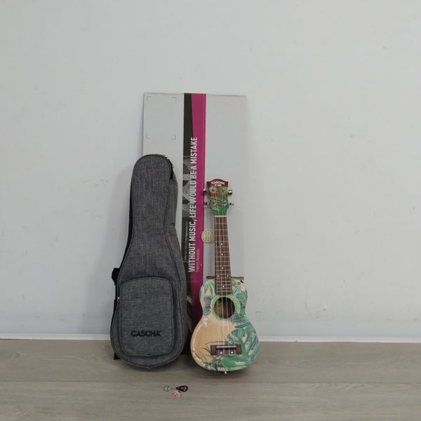 (Stock B) HH 2602 Sopran Art Series Leafy sut ukulélé soprano