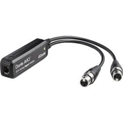 (B-Stock) Analog Input 2x0 XLR to Dante Adapter