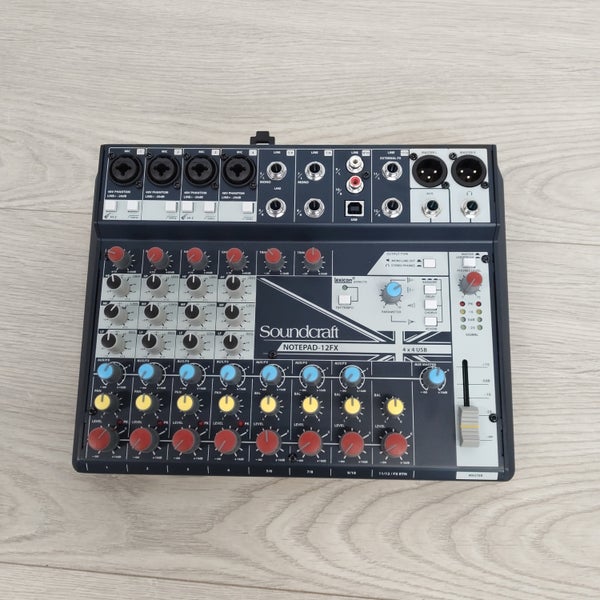 (Stock B) Notepad-12FX console de mixage