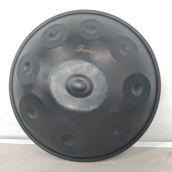 (Stock B) HP22 handpan en Ré mineur Black Nitride, 22 pouces