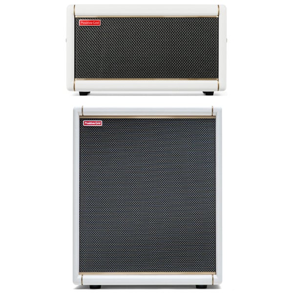 Positive Grid Spark 2 Pearl met Spark CAB 2 Pearl
