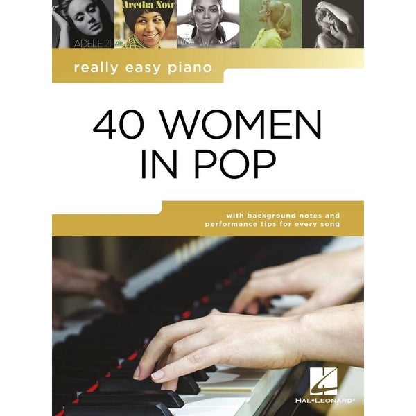 Hal Leonard Really Easy Piano: 40 Women in Pop