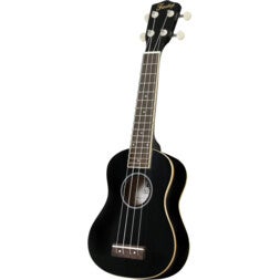 (Stock B) K21B-W ukulélé soprano noir