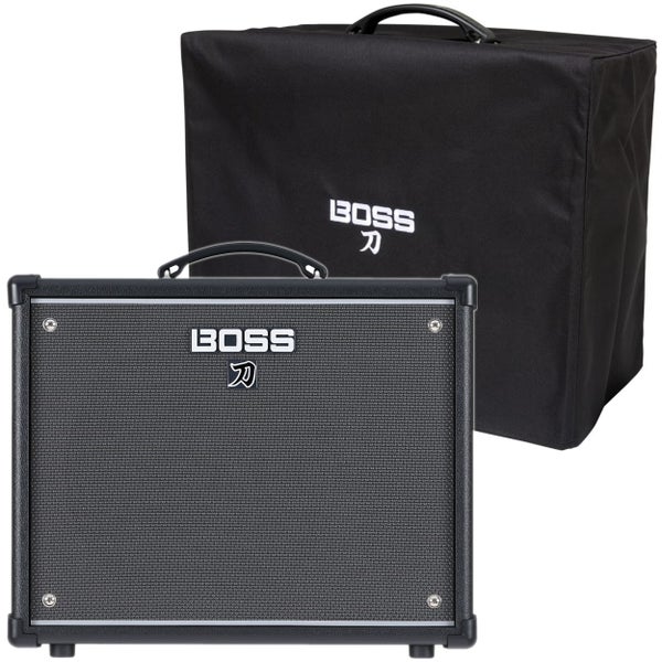 Boss Katana 50 EX Gen 3 50W gitaarversterker combo met hoes