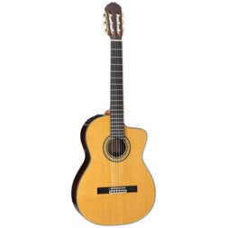 (B-Stock) EH5C Gloss Natural electric-acoustic classical guitar
