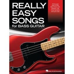 Hal Leonard Really Easy Songs for Bass Guitar
