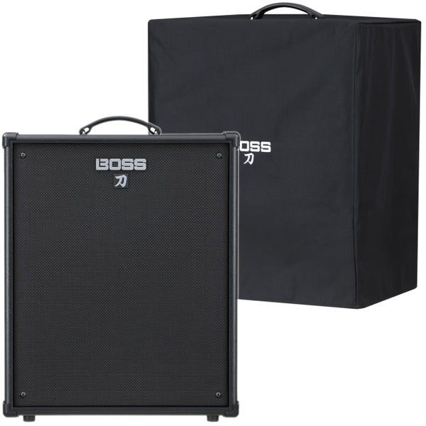 Boss Katana-210 Bass 160W bass guitar combo amplifier with cover