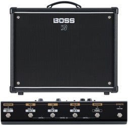Boss Katana 100 Gen 3 Amplificatore combo per chitarra da 100 W con pedale GA-FC EX