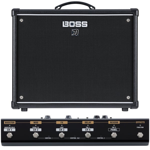 Boss Katana 100 Gen 3 Amplificatore combo per chitarra da 100 W con pedale GA-FC EX