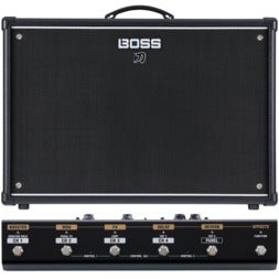 Boss Katana 100/212 Gen 3 Ampli-combo de guitare de 100 W avec pédale GA-FC EX